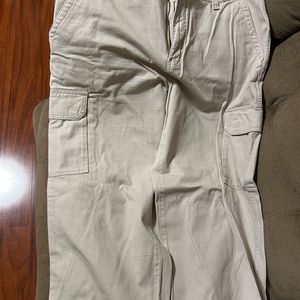 Men's Tan Cargo Pants